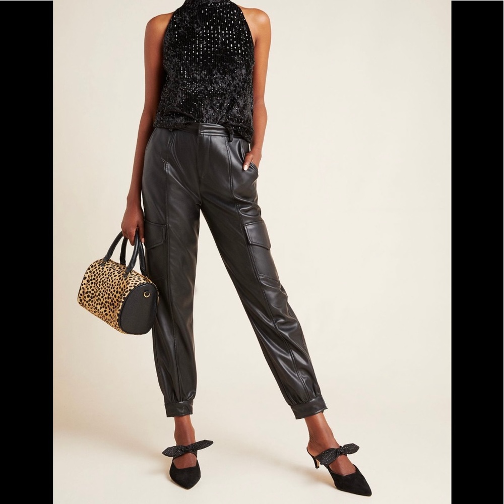 Priscilla Faux Leather Pants